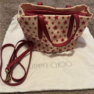 Jimmy Choo Leather Star Studs Sofia S Handbag